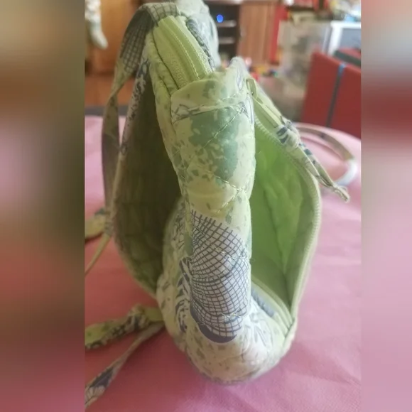 EUC Seashell Blue & Green Crossbody Bag - Picture 6 of 14